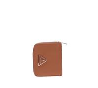 GUESS Meridian Small Zip Around Wallet Cognac
