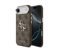 GUESS Metal Logo COVER per Apple iPhone Air, Marrone
