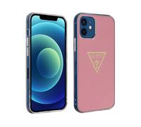 GUESS Metallic COVER per Apple iPhone 12 Mini, Rosa