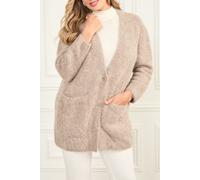 GUESS Michaela Alpaca Card Herb Tan Multi Taglia: M/L | Cardigan Outlet | Donna |