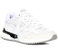 Guess Mickay Run Ispirato Lace Up Trainer Da Donna In Bianco Grigio EU 36-42