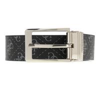 GUESS Milano Adjustable & Reversible Belt H35 W95 Dark Black