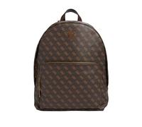 GUESS Milano Backpack Brown/Ochre/Burgundy