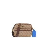 Guess Borsa a tracolla Milano Crossbody Double Zip 25 cm Beige/Marrone