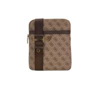 GUESS Vezzola Smart Crossbody Flat Bag Beige/Brown