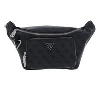 GUESS Milano Maxi Bumbag With Front Pocket Black