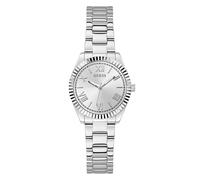 GUESS Orologio analogico 'Mini Luna' nero / argento / bianco naturale, Taglia One Size