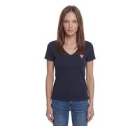 Guess Mini Triangle - T-Shirt Donna Scollo a V