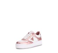 GUESS MIRAM6, Sneaker Donna, Bianco e Rosa, 40 EU