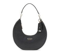 Guess Mirema Borsa A Tracolla Woven Nera Con Manico Da 35 Cm Per Donna