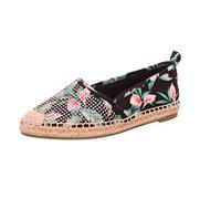 GUESS Mocassini da Donna Scarpe Slip-on (Nero, Sistema Taglie Calzature EU, Adulto, Numero, Media, 37)