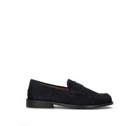 GUESS Mocassino uomo blu in suede 41