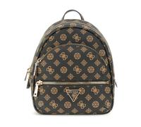 Guess zaino Manhattan II Mocha Logo marrone scuro