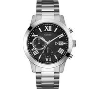 Guess Orologio analogico Atlas W0668G3 Uomo nero/argento One Size