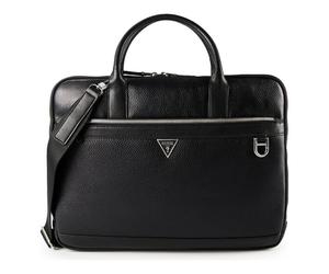 Guess Monaco Valigetta Pelle 38 cm Scomparto per laptop nero