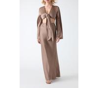 GUESS Monica Ls Top Buff Taupe Taglia: 38 | Maglie a manica lunga Outlet | Donna | Nero