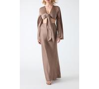 GUESS Monica Ls Top Buff Taupe Taglia: 40 | Maglie a manica lunga Outlet | Donna | Nero