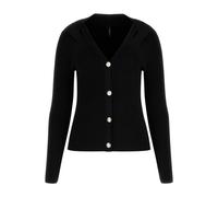 GUESS Monica Ribbed Cardi Jet Black A996 Taglia: L | Cardigan Outlet | Donna | Nero