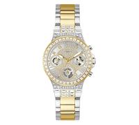 GUESS Moonlight GW0320L7 - Orologio da polso da donna, in acciaio inox bicolore