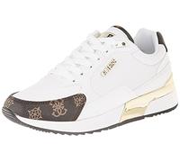 Scarpe da basket da donna in similpelle Guess Moxea Blanc 38