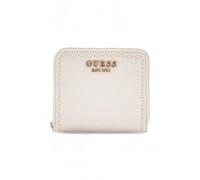 Guess - Nastra Stitch-Detail Mini Wallet - - Accessories - Donna - Bianco - ONE SIZE