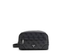 GUESS borsa da toilette Milano Small Necessaire Black/Antracite grigio scuro