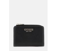 Guess Portafoglio Laurel II Donna – Chiusura zip, Porta carte – Nero Taglia unica