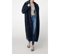 GUESS New Alina Long Coat Suiting Blue Taglia: M | Giacche in ecopelliccia Outlet | Donna | Blu