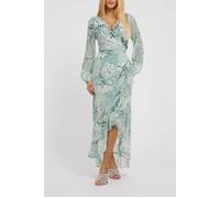 GUESS New Baja Dress Dusty Fern Jungle Pr Taglia: XS | Maxi abiti Outlet | Donna |