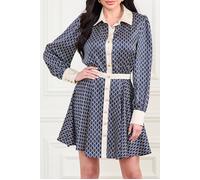 GUESS New Monogram Flared New Monogram Secret Taglia: 38 | Abiti Mini Outlet | Donna