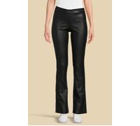 GUESS New Sally Pant Jet Black Leather Taglia: 46 | Pantaloni di pelle Outlet | Donna | Nero