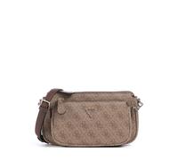 Guess Noelle 4G Logo Borsa a spalla marrone, pelle sintetica, donna