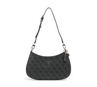 GUESS Noelle II Top Zipper Shoulder Bag Coal Logo