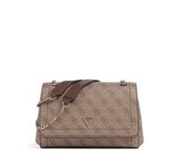 Guess Noelle Borsa a spalla marrone, pelle sintetica, donna