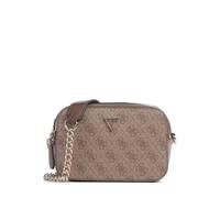 Guess Borsa a tracolla Noelle II con logo – Latte/Marrone