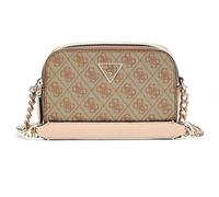 Guess Noelle Borsa Mini A Tracolla In Canvas Con Logo 4G In Lattee