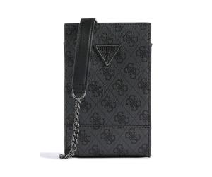 Guess Noelle Borsetta porta cellulare grigio, pelle sintetica, donna