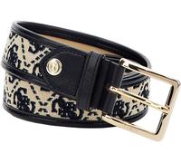 Guess Noelle Cintura Reversibile 4G Logo Uomo In Blu Multicolore