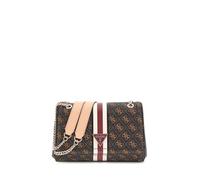 GUESS Noelle Convertible Xbody Flap Brown Logo