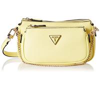 GUESS Noelle DBL Pouch Crossbody, Borsa Donna, Yellow, Unica