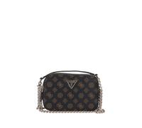 GUESS Noelle Girlfriend Crossbody Camera Bag Mocha Logo