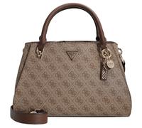 Guess Noelle II - Borsa a mano 31,5 cm (latte logo/marrone)