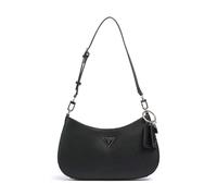 Guess Borsa a spalla Noelle II – pelle sintetica – chiusura superiore con zip – Nero – Donna