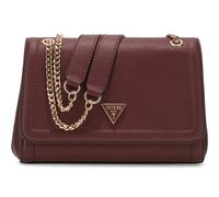 GUESS Noelle II Convertible Xbody Flap Bag Burgundy