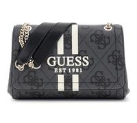 Guess Borsa a tracolla Donna Noelle II Convertibile chiusura a patta con logo Carbone
