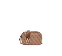 Guess Borsa a tracolla Noelle II con logo – Latte/Marrone