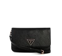 GUESS Noelle II Crossbody Flap Organizer, Tracolla Donna, Nero, Taglia Unica