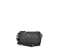 Guess Borsa a spalla Noelle 4G Logo - pelle sintetica grigio scuro donna