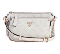 GUESS Noelle II Double Pouch Crossbody Bag Bone Logo