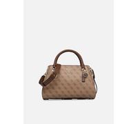 Guess Borsa Satchel Noelle II Luxury con Logo – Latte/Marrone